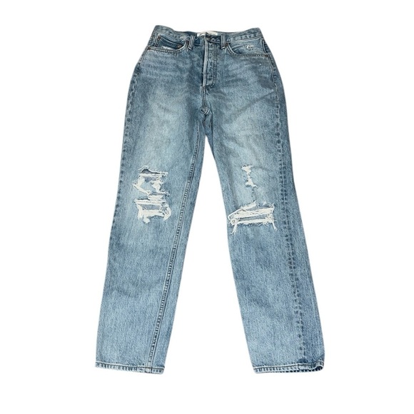 Denim Forum Boyfriend High Rise Loose Jeans Size 26 - Picture 3 of 10